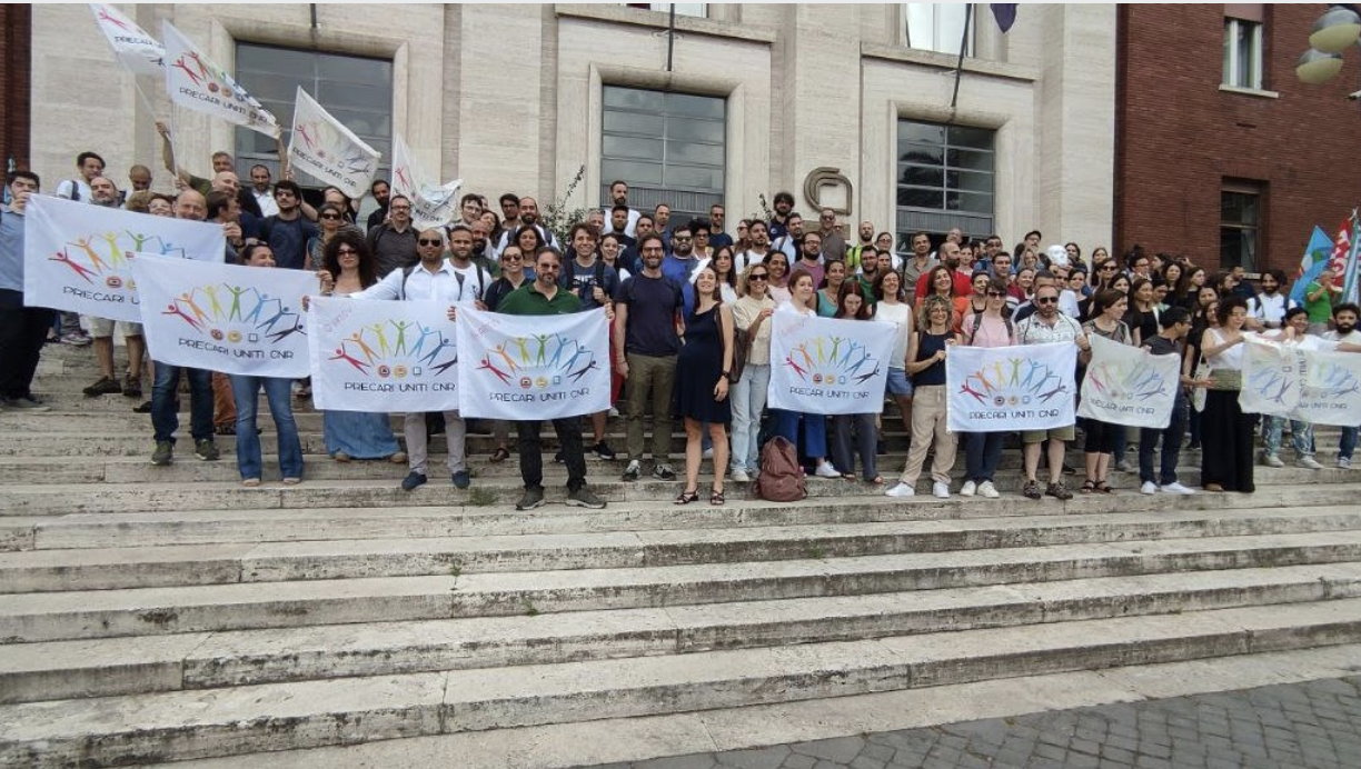 “Fino all’ultimo precario”: la sede del CNR di Roma occupata